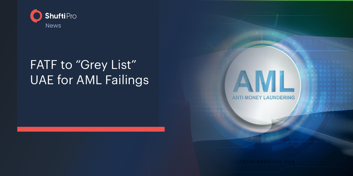 FATF to “Gray List” UAE for AML Failings
